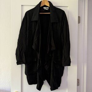 Native Youth Oversized Open Front Jacket